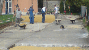 A viacoloroz�s ter�let�nek kijel�l�se.
